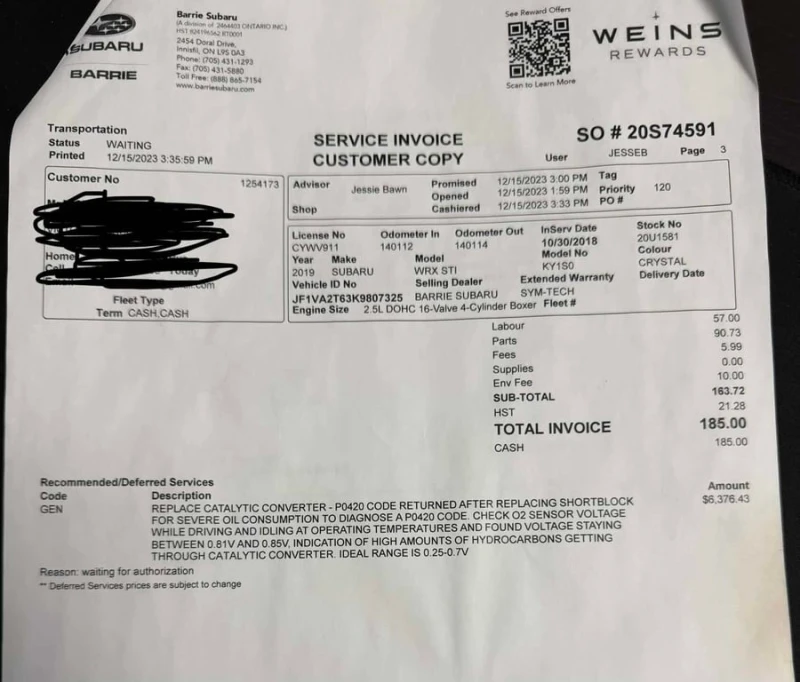 Subaru WRX * STI * CARFAX * БЕЗ ПЪРВОНАЧАЛНА ВНОСКА, снимка 17 - Автомобили и джипове - 53289646