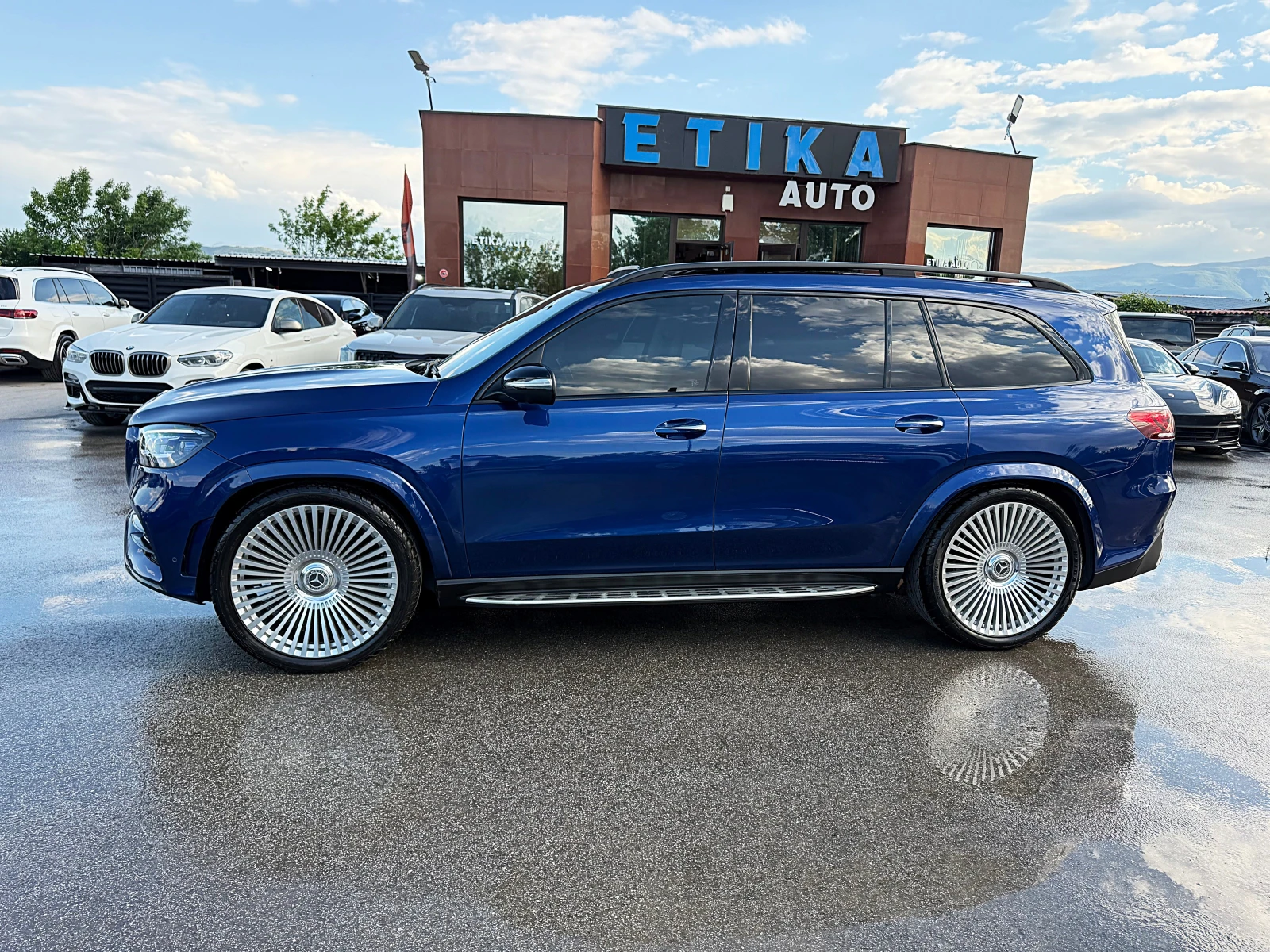Mercedes-Benz GLS 450 AMG-PANO-DISTRONIK-360KAMERA-6M-BURMESTER-BIXENON!, снимка 4 - Автомобили и джипове - 54588709