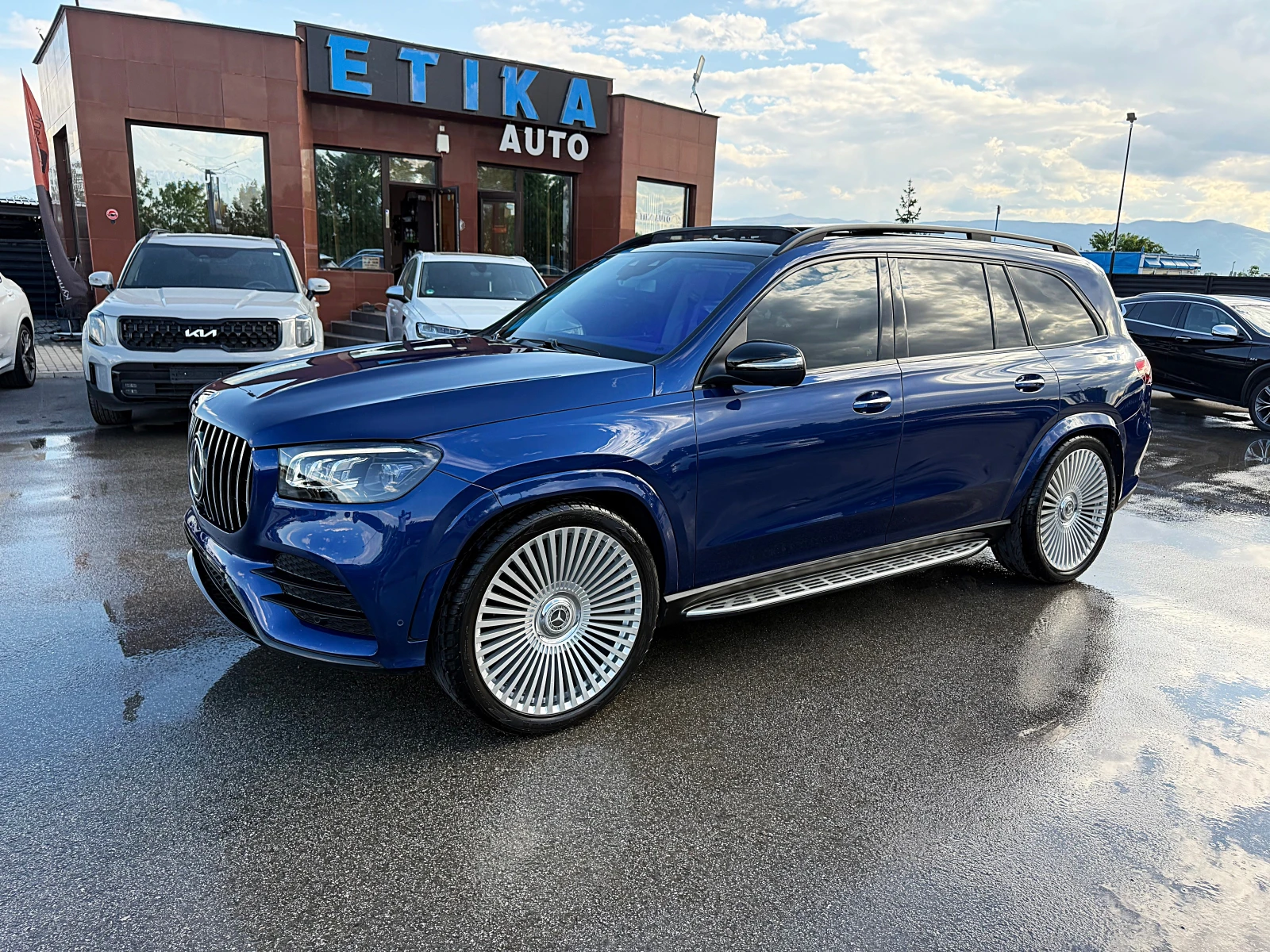 Mercedes-Benz GLS 450 AMG-PANO-DISTRONIK-360KAMERA-6M-BURMESTER-BIXENON!, снимка 3 - Автомобили и джипове - 54588709