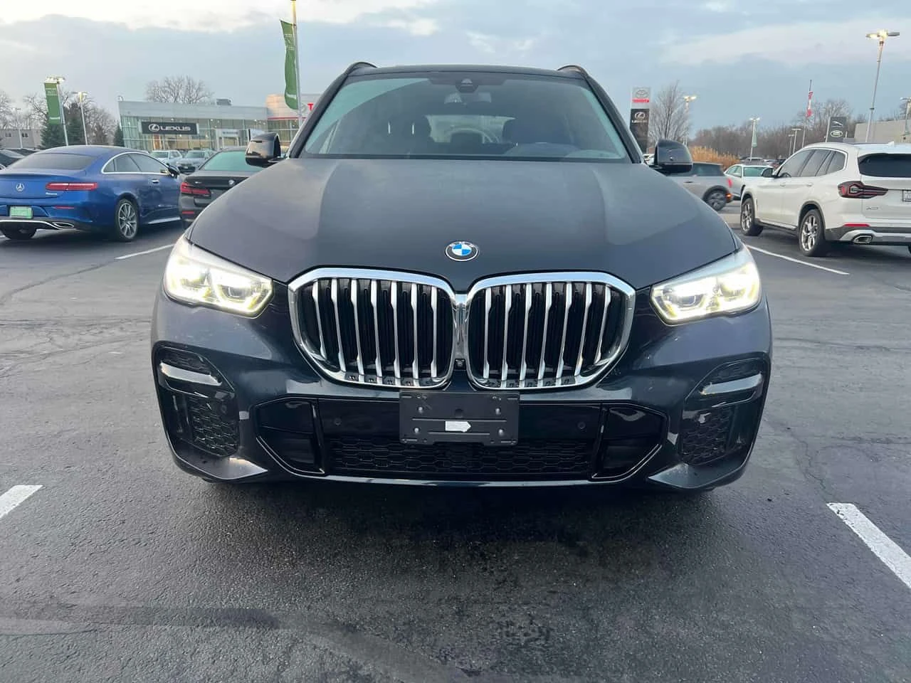 BMW X5 * xDrive40i * LASER* ОБДУХВАНЕ* H/K* HEAD-UP*  - изображение 6