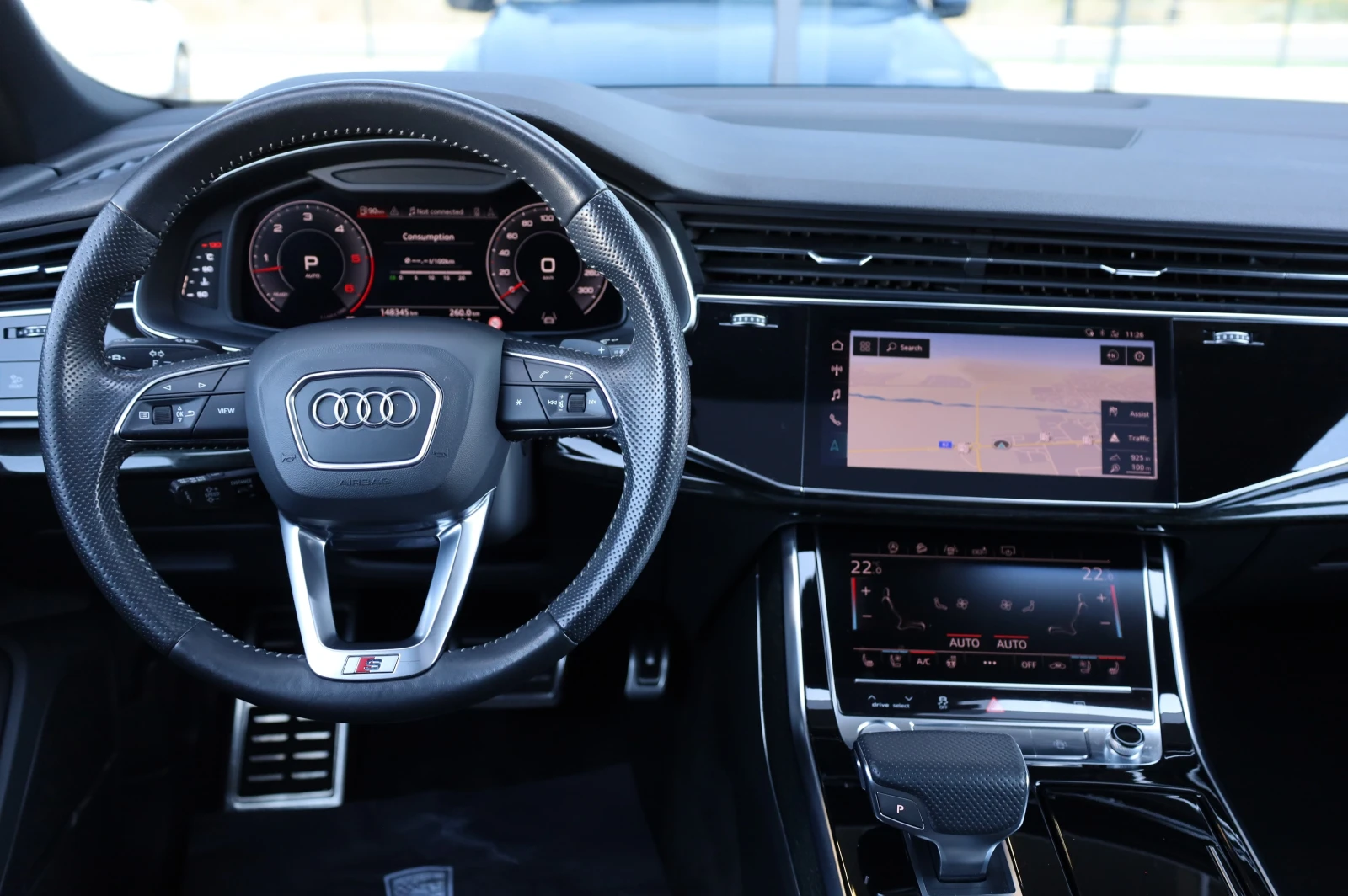 Audi Q8 3XS-LINE* RS* HD MATRIX LIGHTS* PANO* 360* , снимка 10 - Автомобили и джипове - 55529434