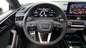 Audi S5 3.0 TFSI QUATТRO* КОЖА* ПОДГРЕВ* ПАНО* ХЕДЪП* 360, снимка 13