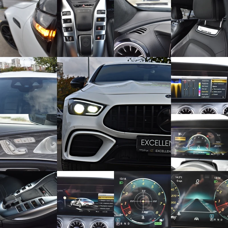 Mercedes-Benz GT 53AMG* DISSTRONIC* LINE* 360CAM* EXAUST-MODE* BURM, снимка 17 - Автомобили и джипове - 52373144
