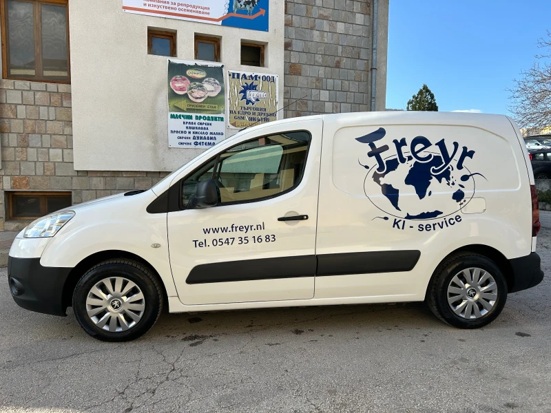 Peugeot Partner 1.6HDI 90k.c. 3 МЕСТА FACE, снимка 7 - Автомобили и джипове - 52504802