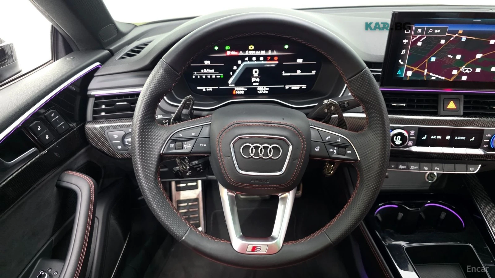 Audi S5 3.0 TFSI QUATТRO* КОЖА* ПОДГРЕВ* ПАНО* ХЕДЪП* 360, снимка 13 - Автомобили и джипове - 56155610