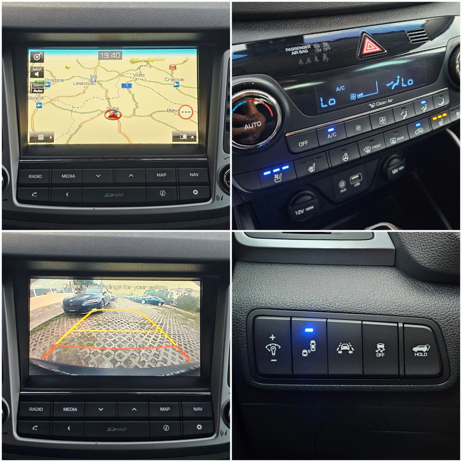 Hyundai Tucson 1.6 T-GDI 4WD Premium Keyless, снимка 15 - Автомобили и джипове - 55932344