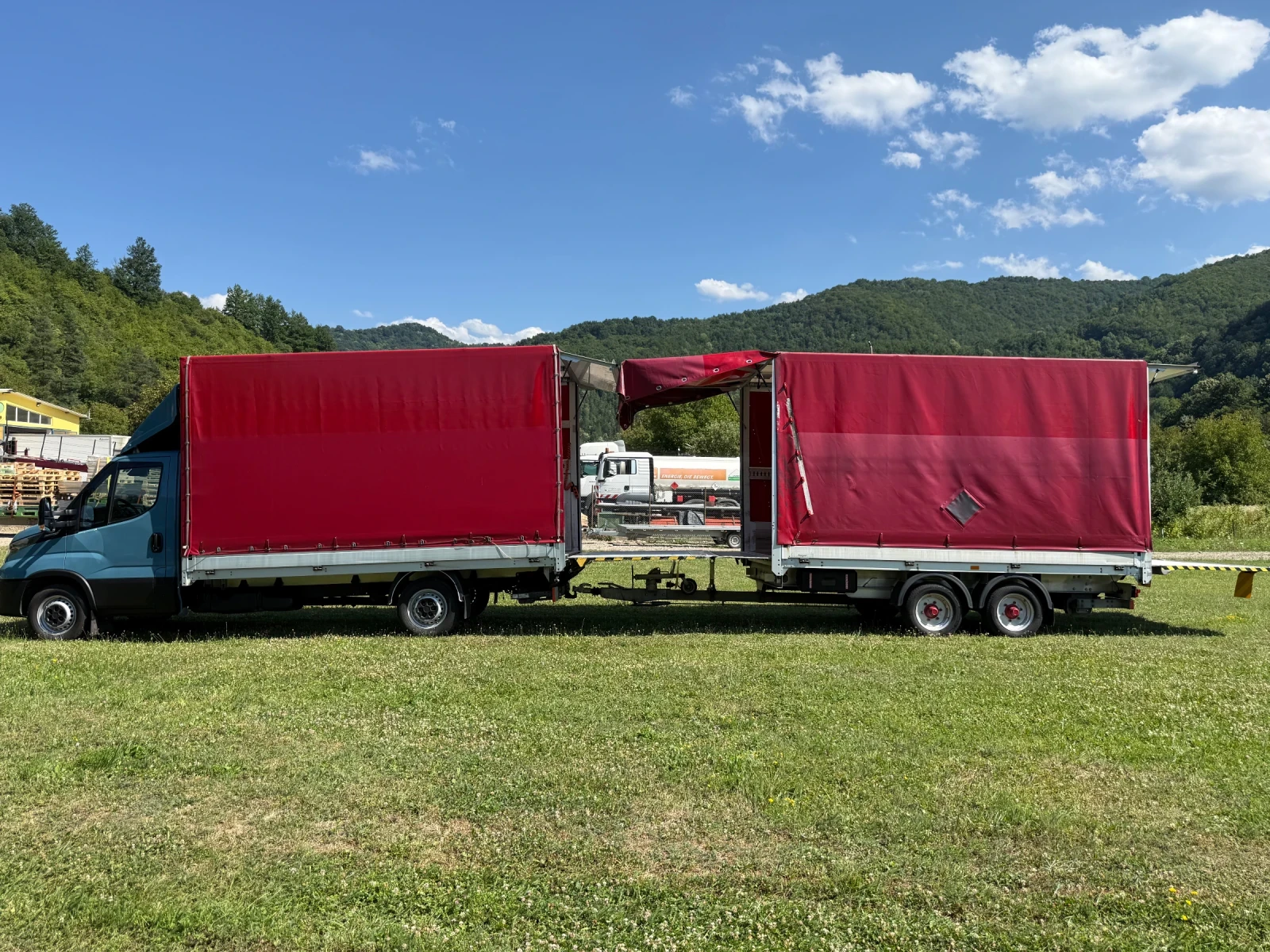 Iveco 35S18  B+ E HI-MATIK+ РЕМЪРКЕ ДО 3.5т