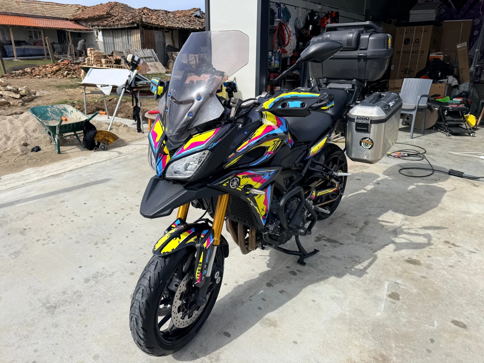 Yamaha Mt-09 Tracer 900 ABS TCS Givi, снимка 3 - Мотоциклети и мототехника - 52557418