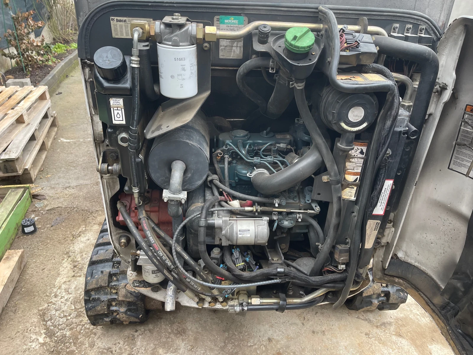 Багер Bobcat 323j, снимка 6 - Индустриална техника - 55772569
