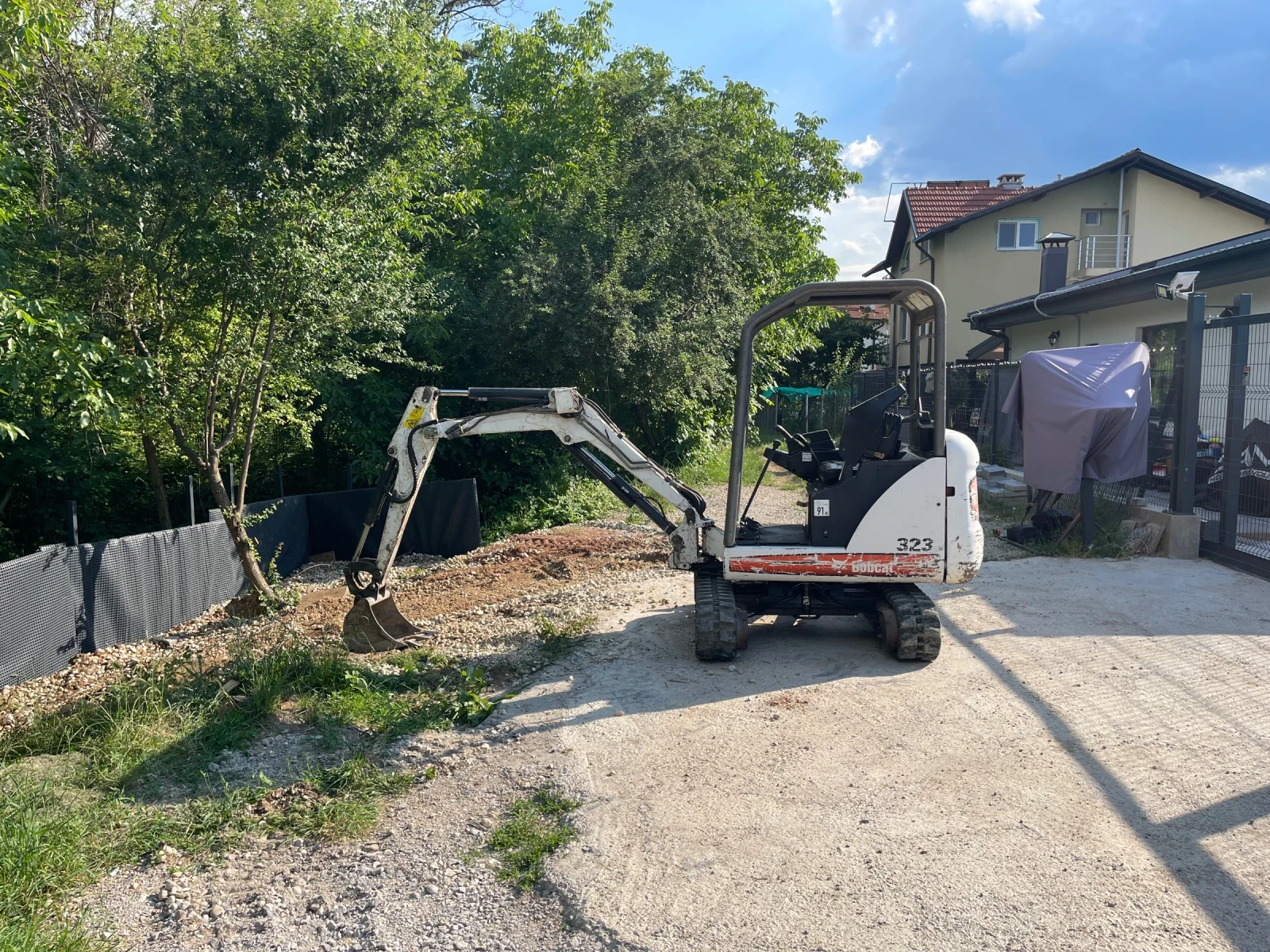 Багер Bobcat 323j, снимка 3 - Индустриална техника - 55772569