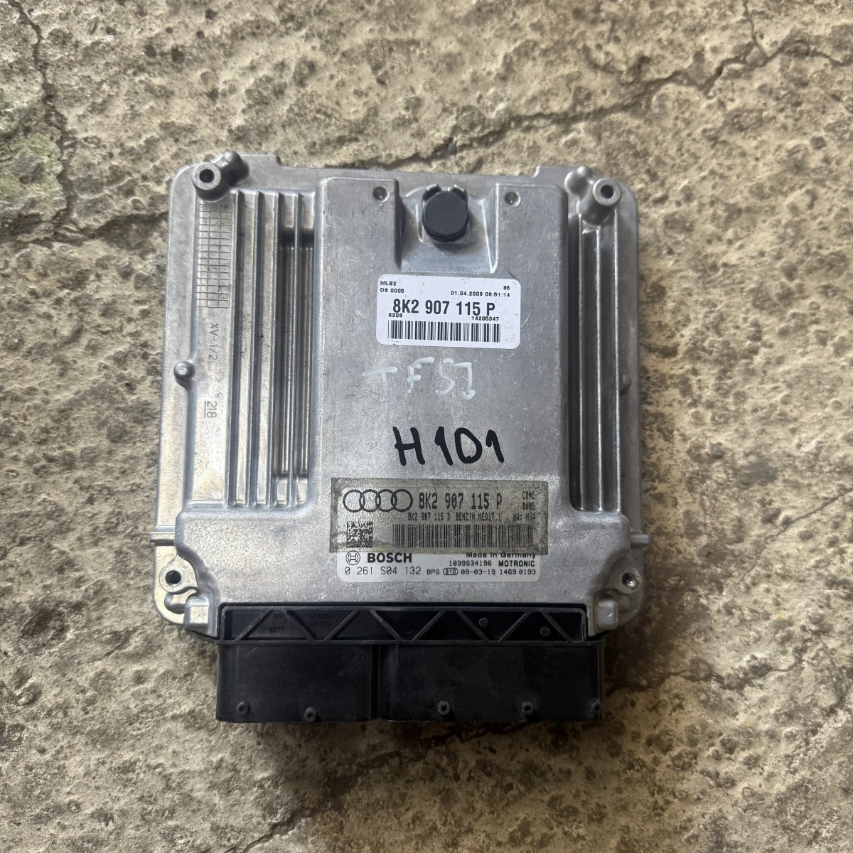 Компютър мотор двигател ECU AUDI A4 A6 A5 Q5 20TFSI CDN 8K2907115P ном 101