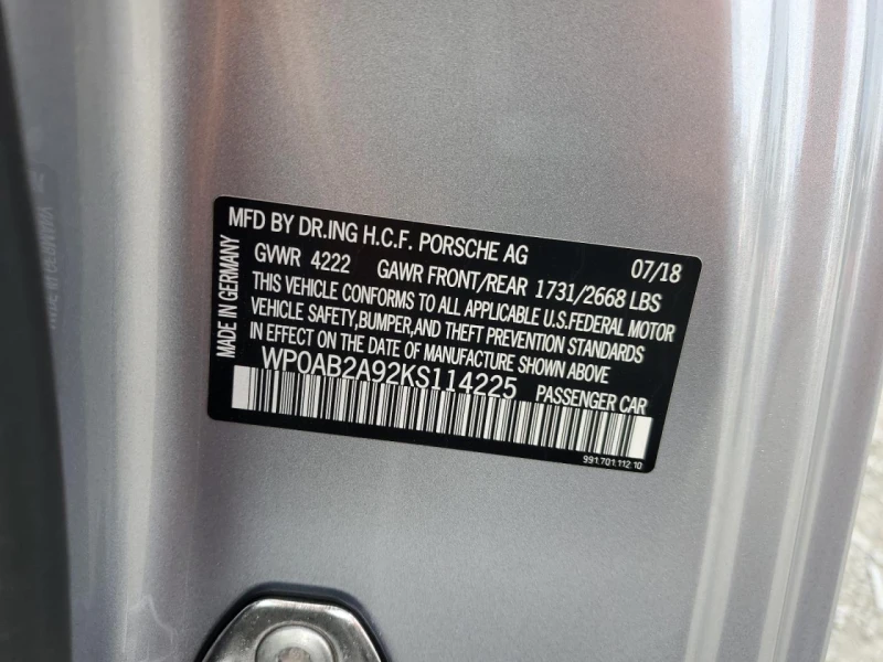 Porsche Carrera 911 S Coupe , снимка 12 - Автомобили и джипове - 53308278