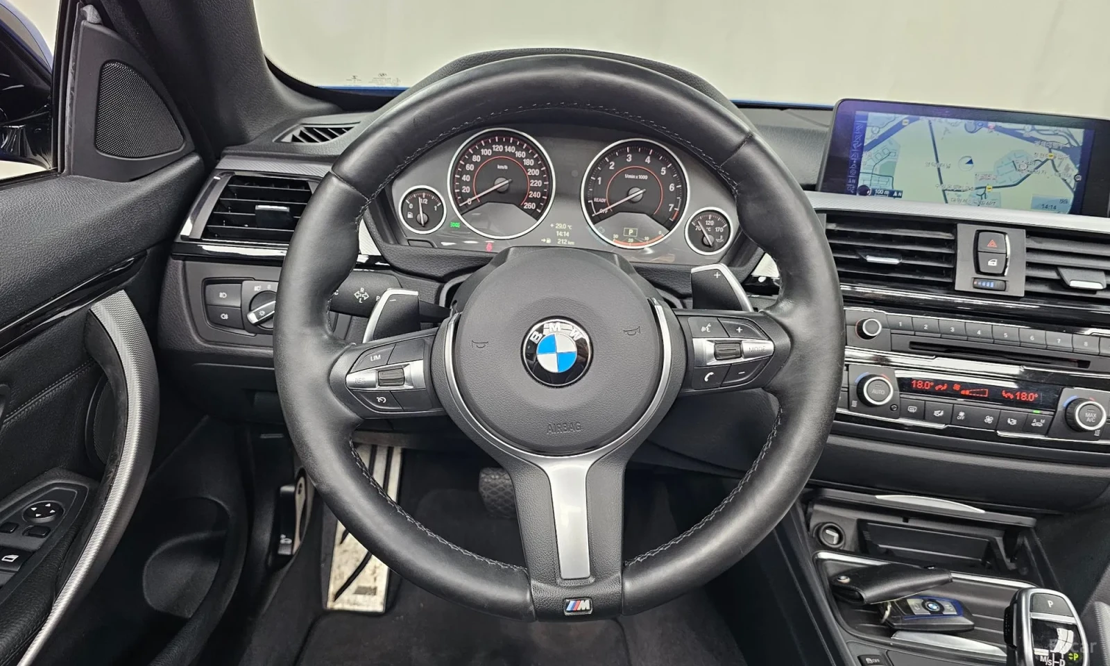 BMW 428 M-PACK* 90000KM!!!* UNIKAT* CABRIO* * , снимка 13 - Автомобили и джипове - 55170557