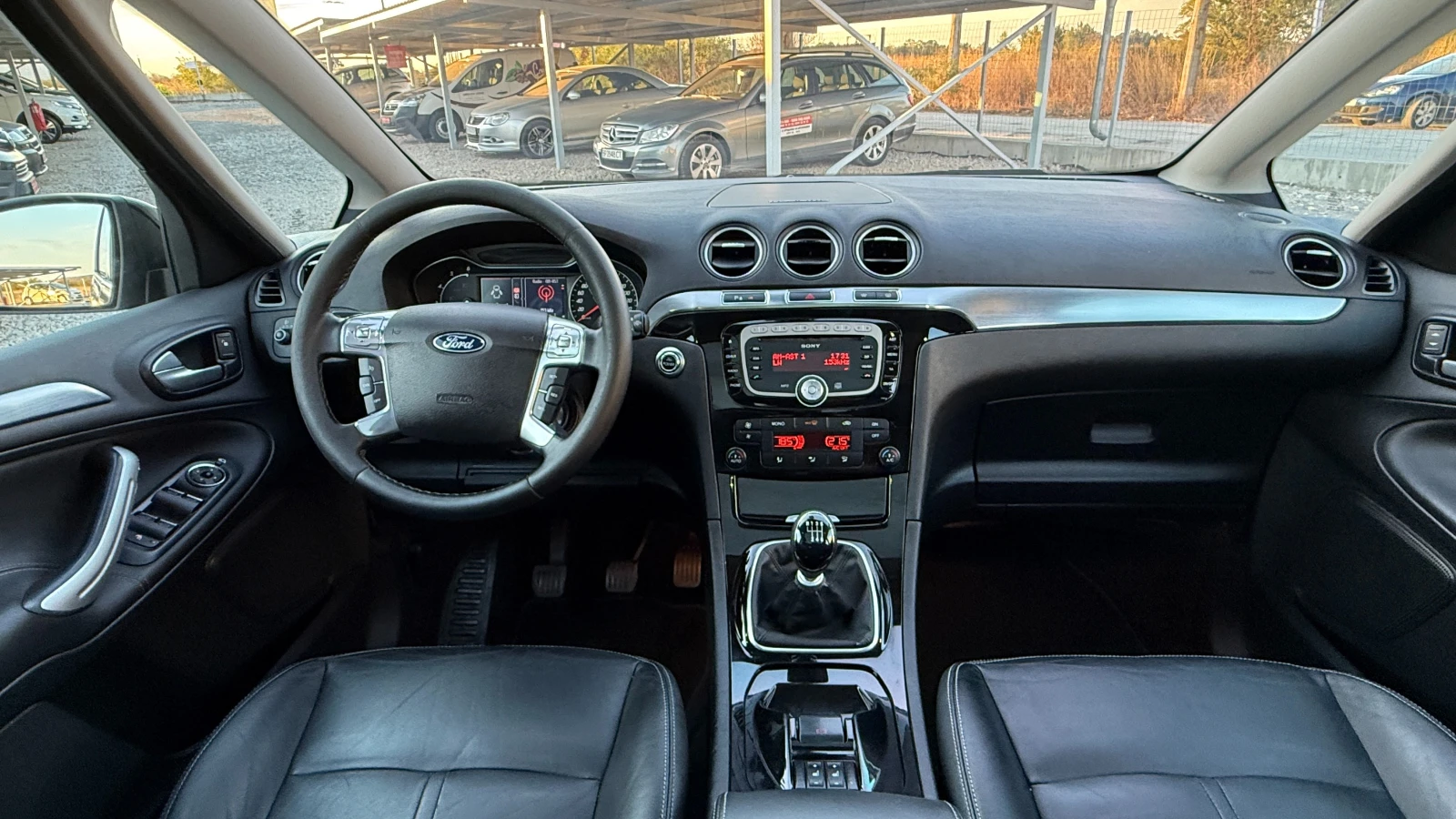 Ford S-Max 2.0TDCI-140кс/ПАНОРАМА/КОЖА/ПОДГРЕВ/LED/ИТАЛИЯ, снимка 10 - Автомобили и джипове - 56282502