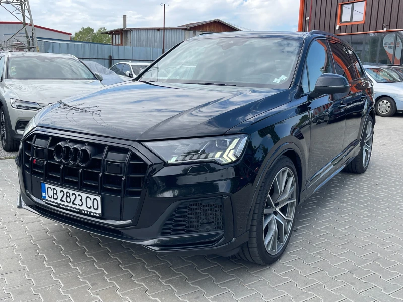Audi SQ7 4.0 V8T Matrix/Head Up/Pano/B&O/История, снимка 3 - Автомобили и джипове - 52612297