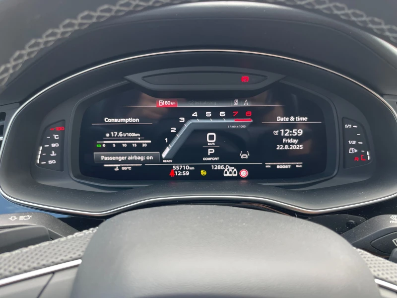 Audi SQ7 4.0 V8T Matrix/Head Up/Pano/B&O/История, снимка 8 - Автомобили и джипове - 52612297