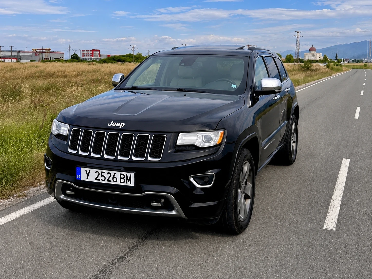 Jeep Grand cherokee 3.6 Overland* ДИСТР* ПАНОРАМА* ОБДУХ* 2 чифта гуми