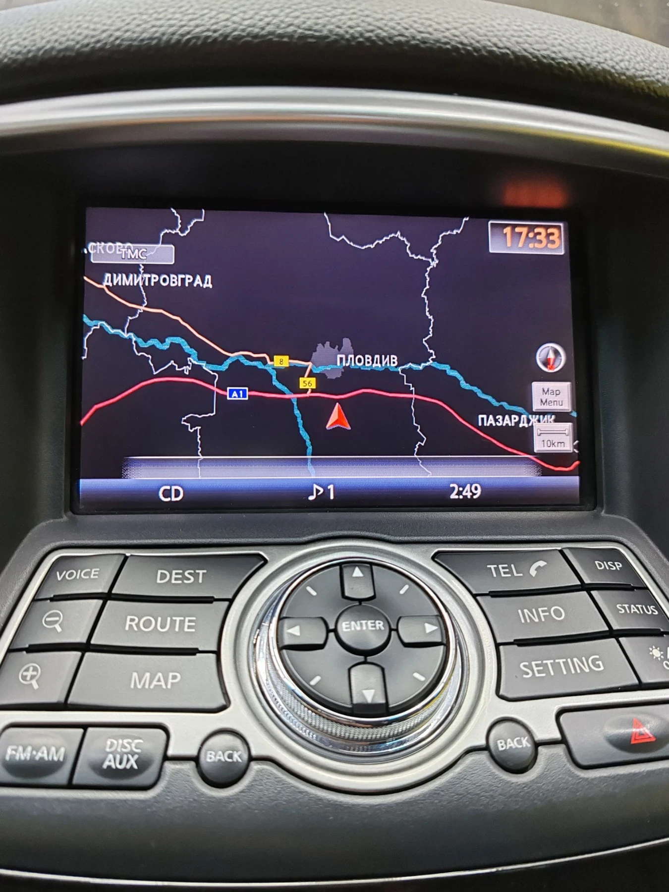 Infiniti Ex30 30D, снимка 9 - Автомобили и джипове - 56114032