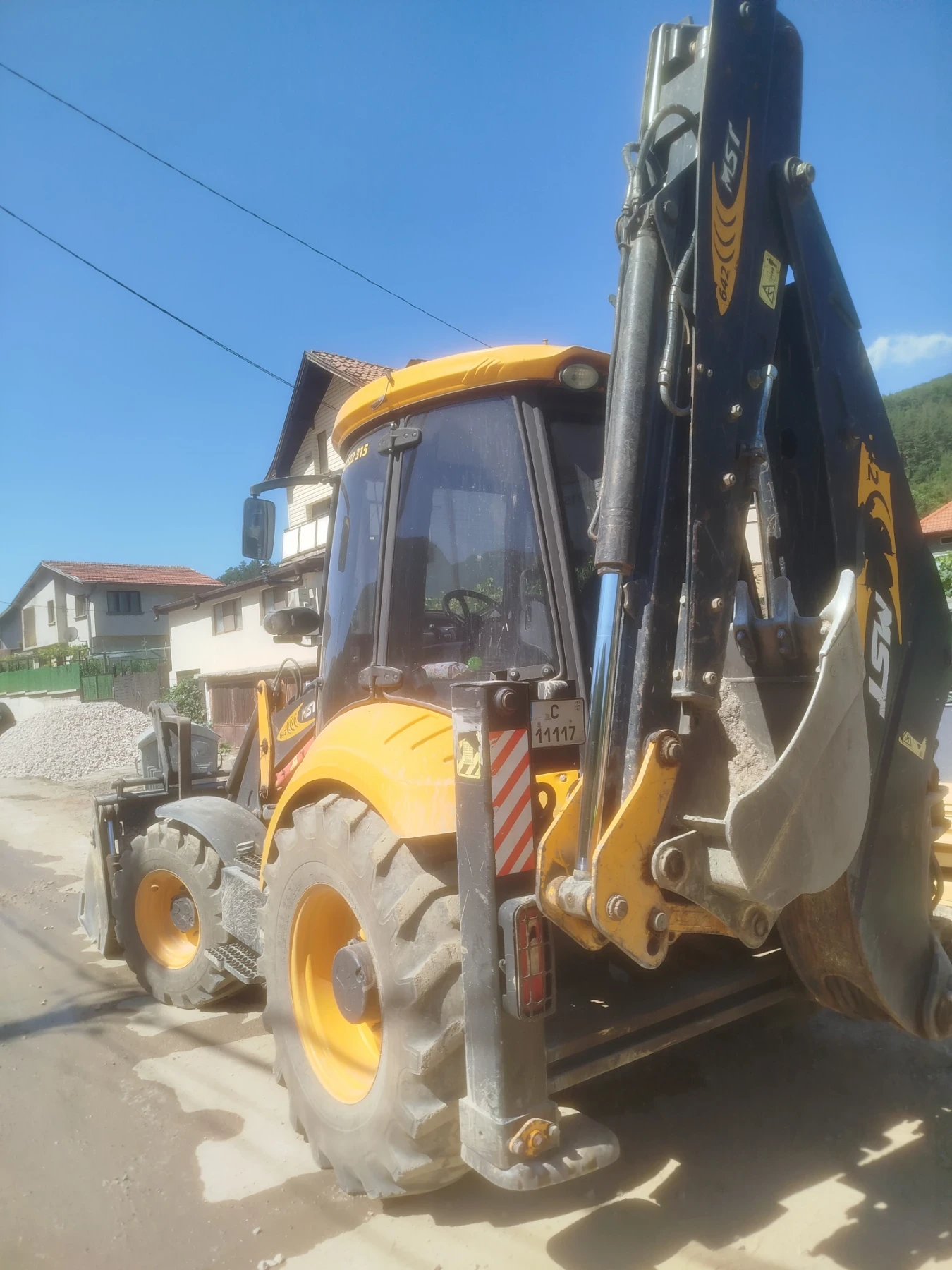 Багер Hidromek MST 642, снимка 2 - Индустриална техника - 55564274