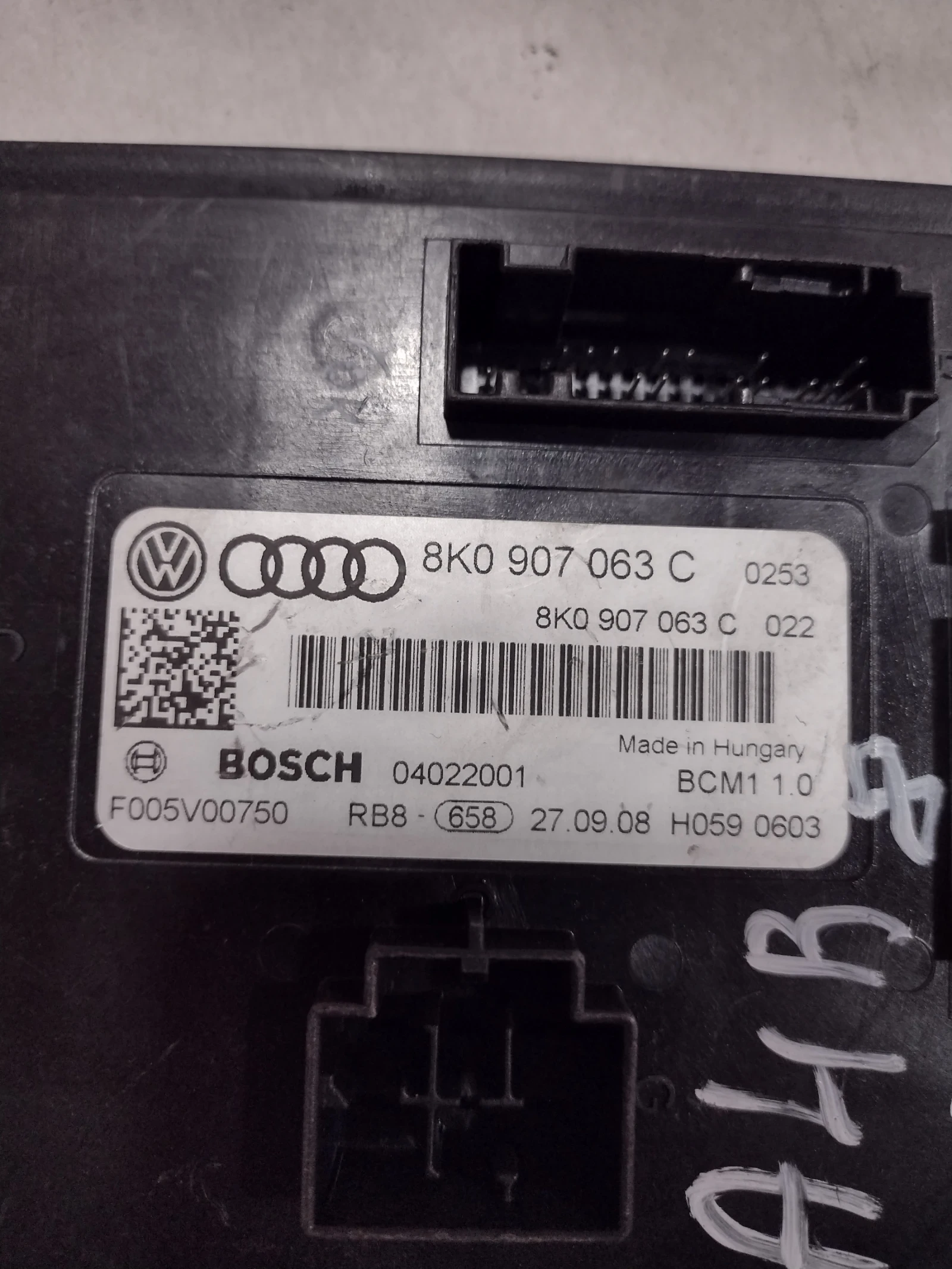 8K0 907 063 C   BCM   AUDI A4 B8  Bosch  8K0907063C  | Mobile.bg   2