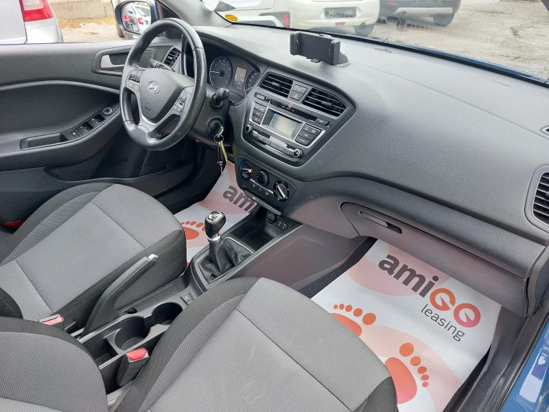 Hyundai I20 1.2i* GPL* EURO6B* 36м. х 462лв.* , снимка 14 - Автомобили и джипове - 50222408