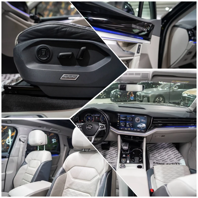 VW Touareg 50TDI 4MOTION FULL R LINE ПАНО ЛИЗИНГ 100%, снимка 16 - Автомобили и джипове - 53598406
