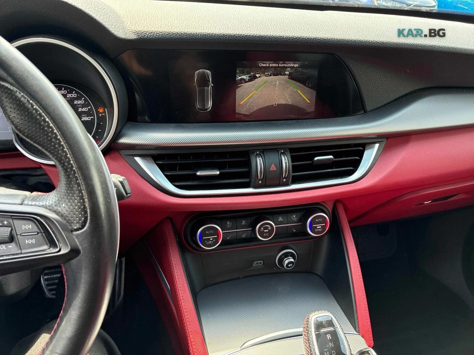 Alfa Romeo Stelvio Ti Sport Автокредит Цена до България, снимка 8 - Автомобили и джипове - 54879732