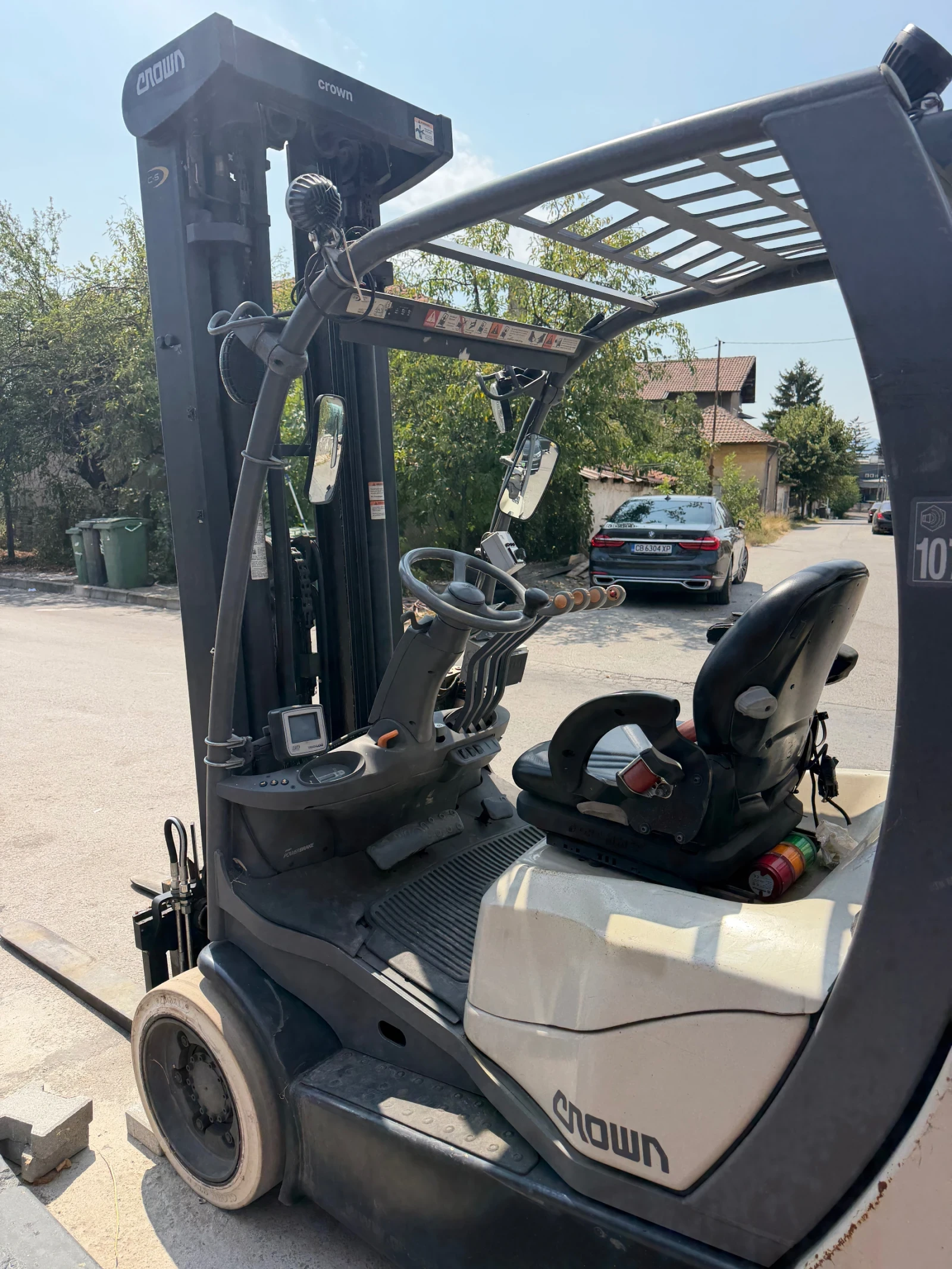 Мотокар Crown Газокар, снимка 7 - Индустриална техника - 56216979