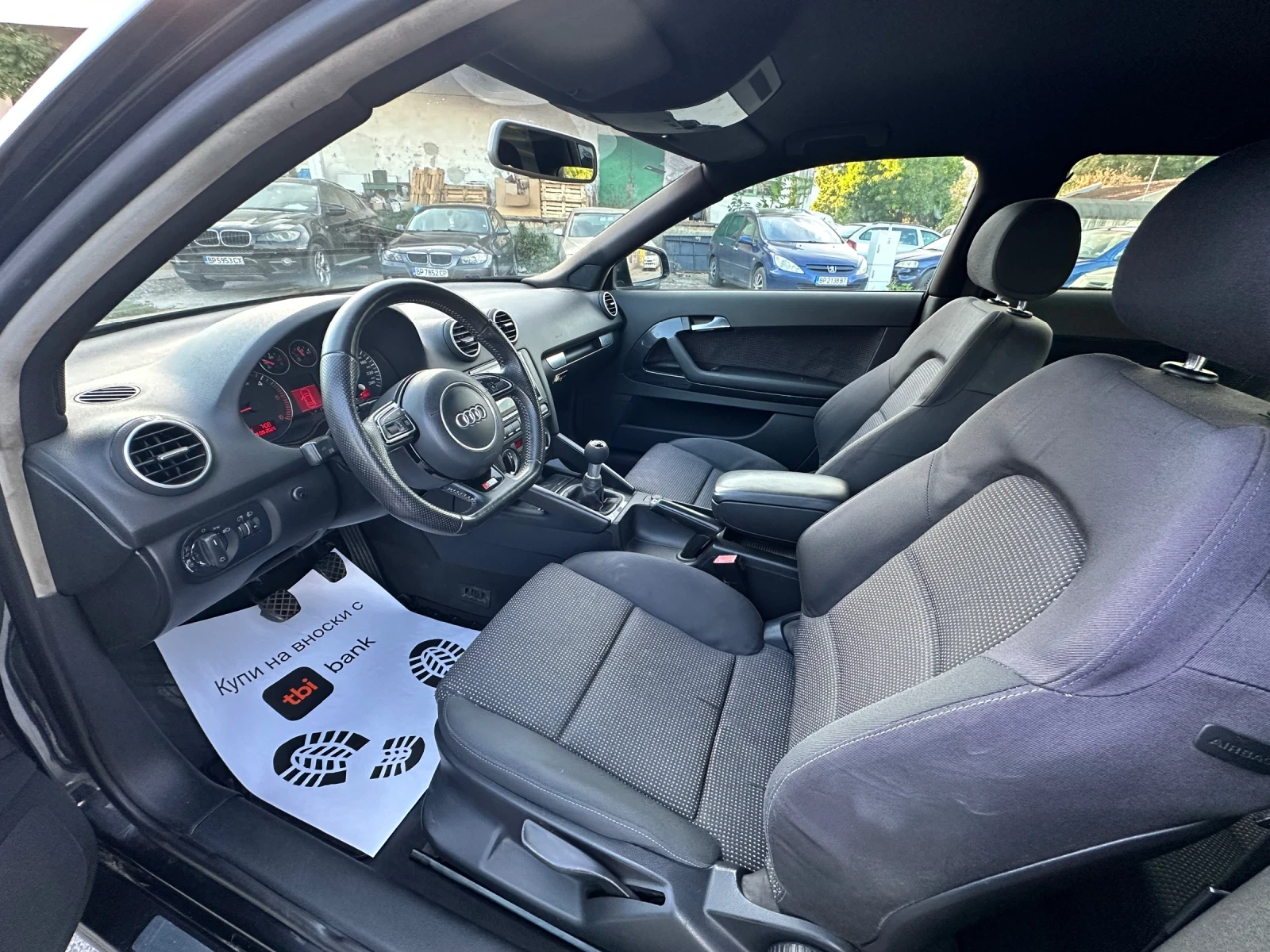 Audi A3 S-LINE 2.0TDI - НАВИГАЦИЯ - УНИКАТ, снимка 9 - Автомобили и джипове - 56124742