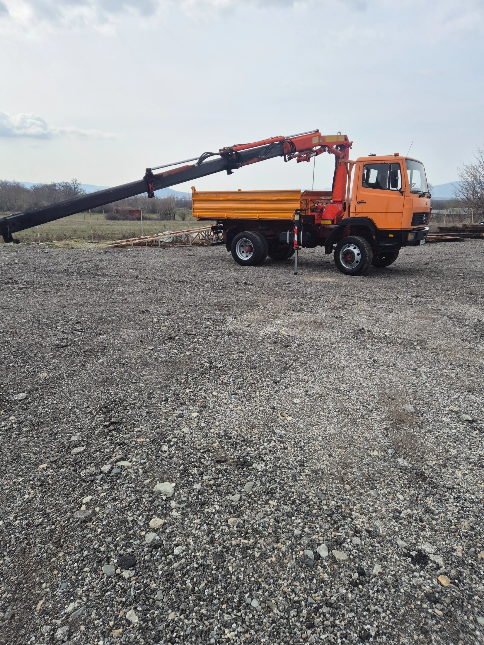 Mercedes-Benz 1114 4�4 ���������� �������� + ���� Palfinger PK 7000A | Mobile.bg � ����������� 11