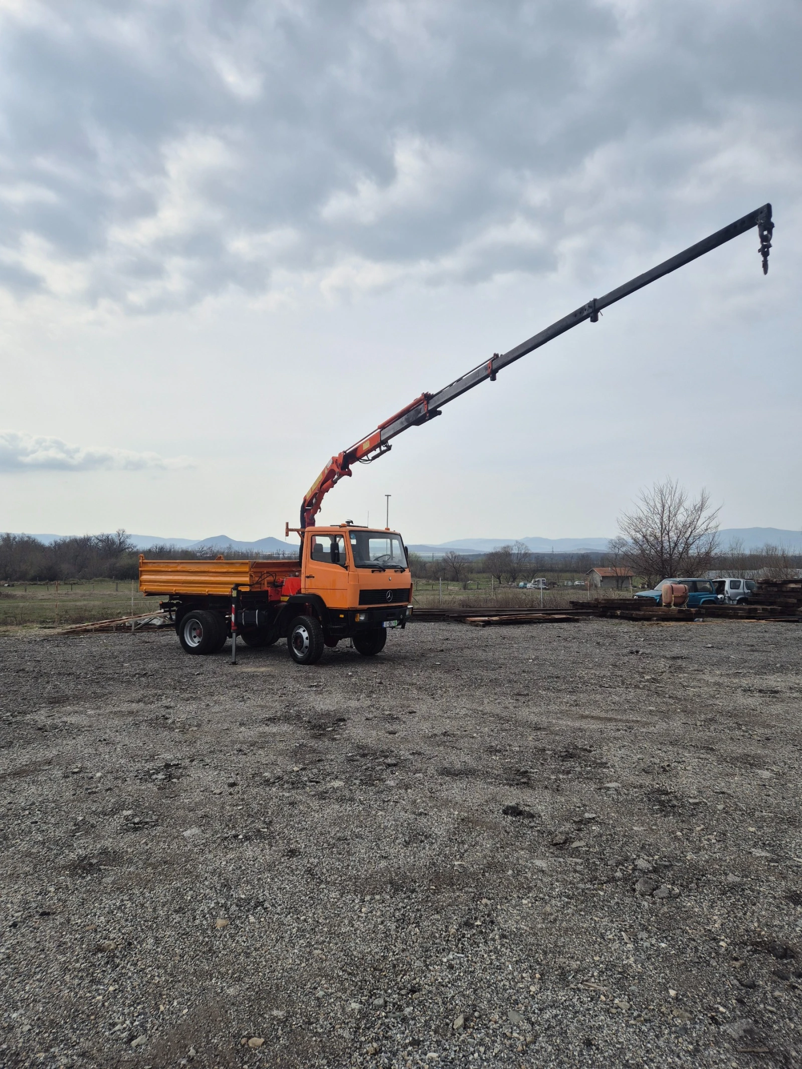 Mercedes-Benz 1114 4�4 ���������� �������� + ���� Palfinger PK 7000A | Mobile.bg � ����������� 9