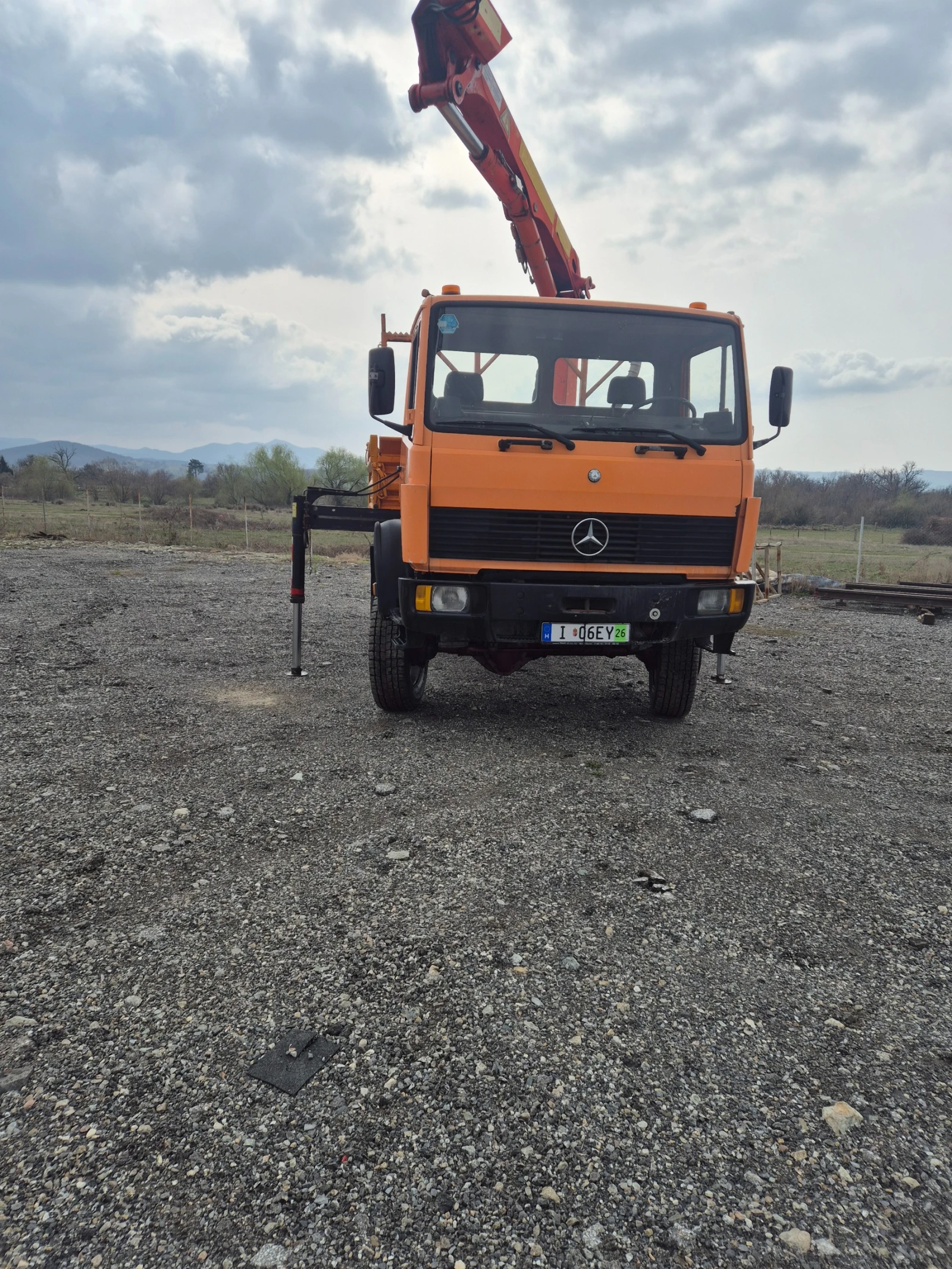 Mercedes-Benz 1114 4�4 ���������� �������� + ���� Palfinger PK 7000A | Mobile.bg � ����������� 10