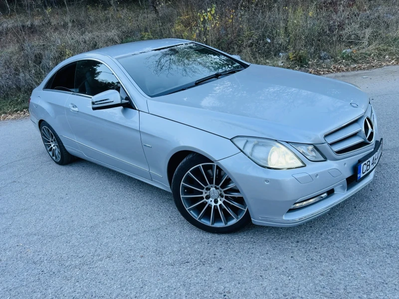 Mercedes-Benz E 350  * COUPE * СИВ МЕТАЛИК, снимка 1 - Автомобили и джипове - 48071785