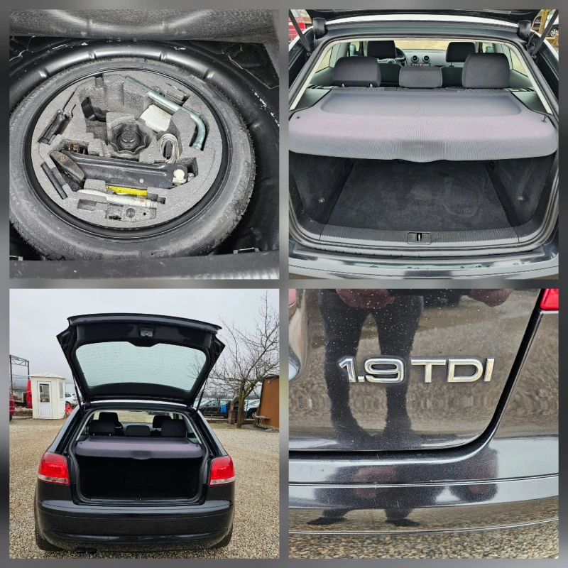 Audi A3 1.9TDI 105kc Sport .195000км, снимка 11 - Автомобили и джипове - 53503277