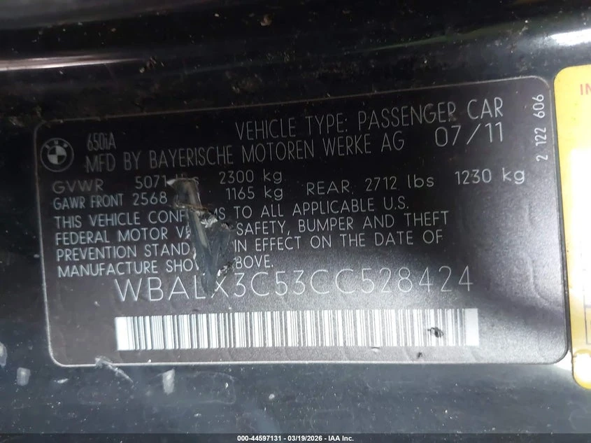 BMW 650 4.4L V-8 DI, DOHC, VVT, TURBO, 400HP Rear Wheel | Mobile.bg � ����������� 9