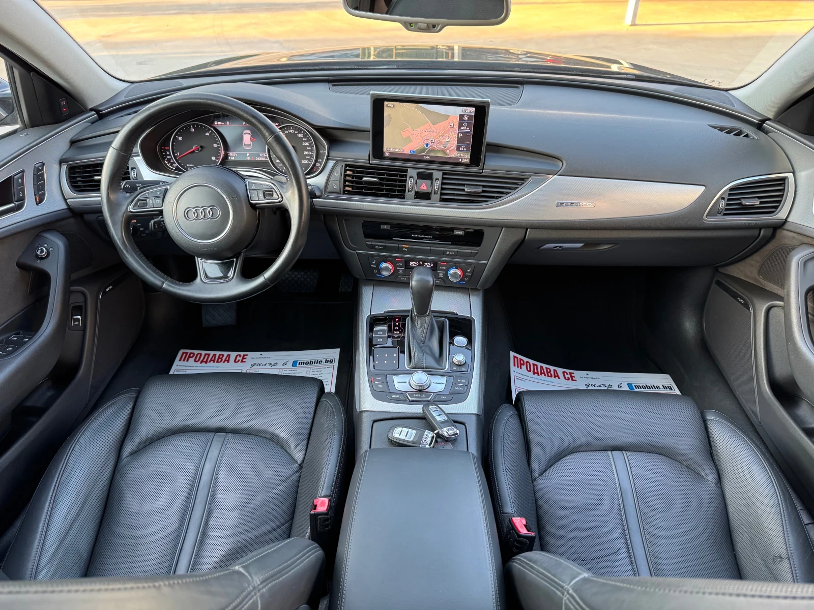 Audi A6 * BI-TDI* 320ks* 8-ZF* FACE* TOP* , снимка 12 - Автомобили и джипове - 55567587