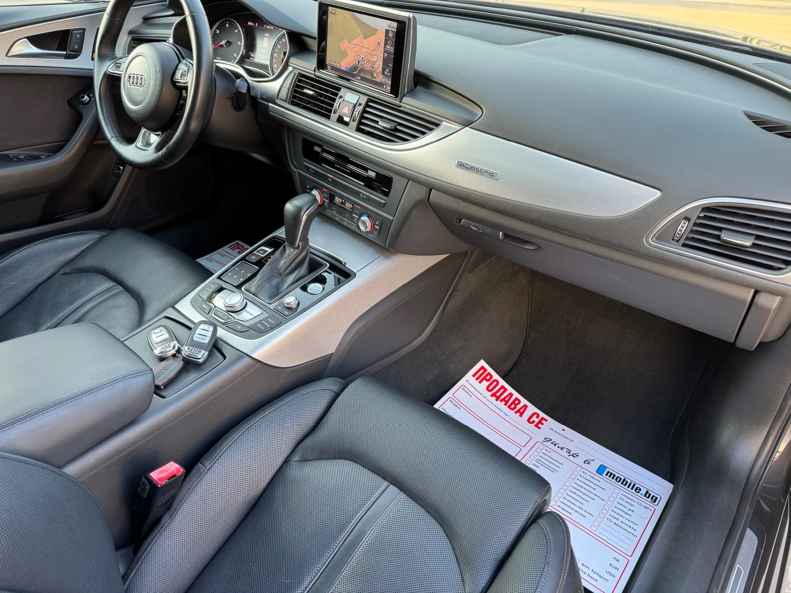 Audi A6 * BI-TDI* 320ks* 8-ZF* FACE* TOP* , снимка 9 - Автомобили и джипове - 55567587