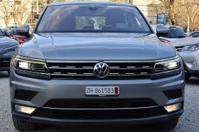 VW Tiguan 2.0ШВЕЙЦАРИЯ-ДИСТРОНИК/КОЖА/НАВИ/LED/LANE ASSIS, снимка 3