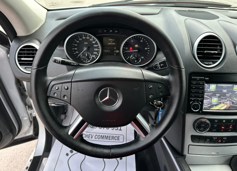 Mercedes-Benz ML 320 4-MATIC-189.000km-NAVI-TV-DVD-KAMERA-KOJA-NEW-TOP, снимка 9 - Автомобили и джипове - 48632542