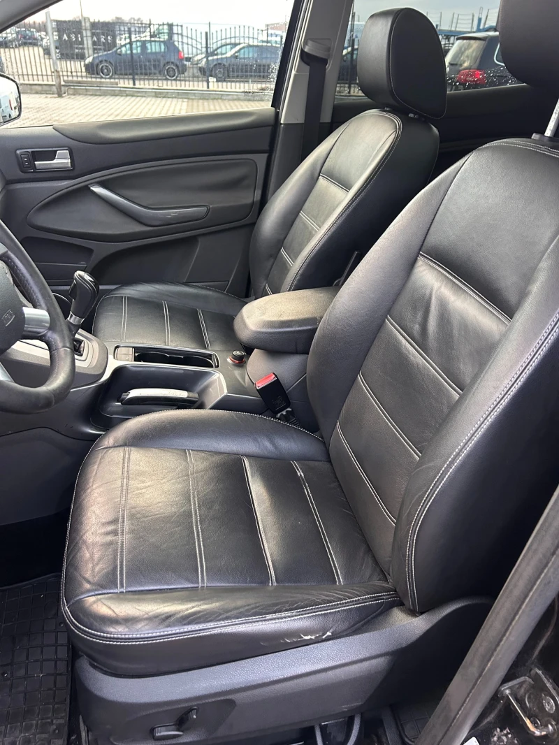 Ford Kuga 2.0TDCI AVTOMAT/NAVI/KOJA/PANORAMA EURO 5, снимка 11 - Автомобили и джипове - 53124828
