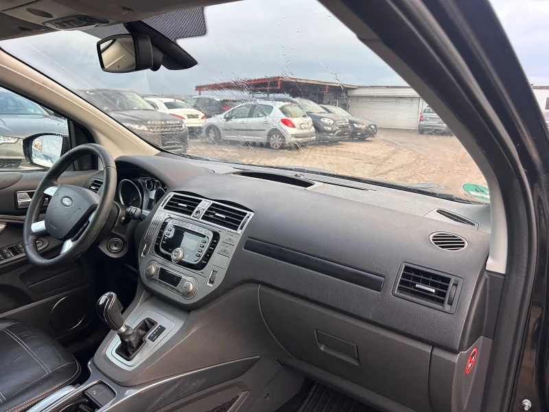 Ford Kuga 2.0TDCI AVTOMAT/NAVI/KOJA/PANORAMA EURO 5, снимка 10 - Автомобили и джипове - 53124828