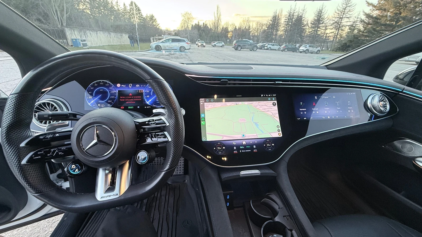 Mercedes-Benz EQE 43 AMG, снимка 10 - Автомобили и джипове - 53700440