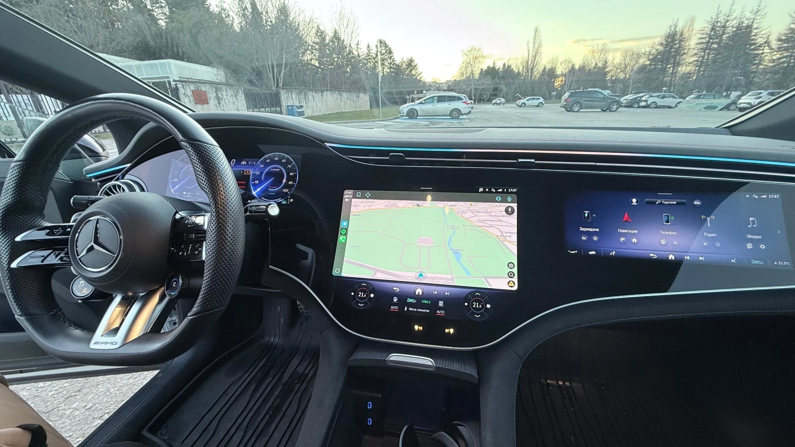 Mercedes-Benz EQE 43 AMG, снимка 9 - Автомобили и джипове - 53700440