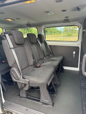 Ford Transit Custom 2.2  TDCi , 9 места, 2x Клима , Сервизна История !, снимка 13