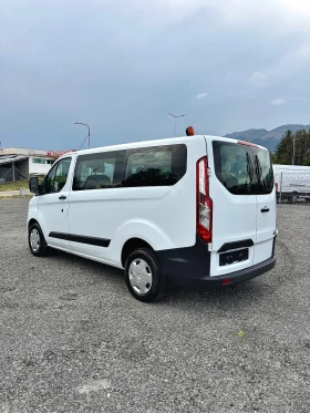 Ford Transit Custom 2.2  TDCi , 9 места, 2x Клима , Сервизна История !, снимка 4