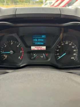 Ford Transit Custom 2.2  TDCi , 9 места, 2x Клима , Сервизна История !, снимка 8