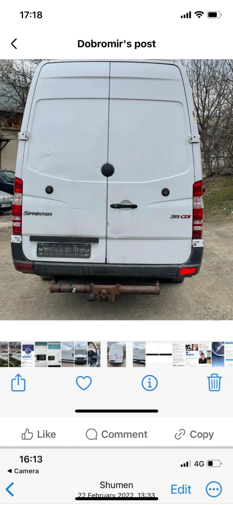 Mercedes-Benz Sprinter, снимка 2 - Бусове и автобуси - 47419278