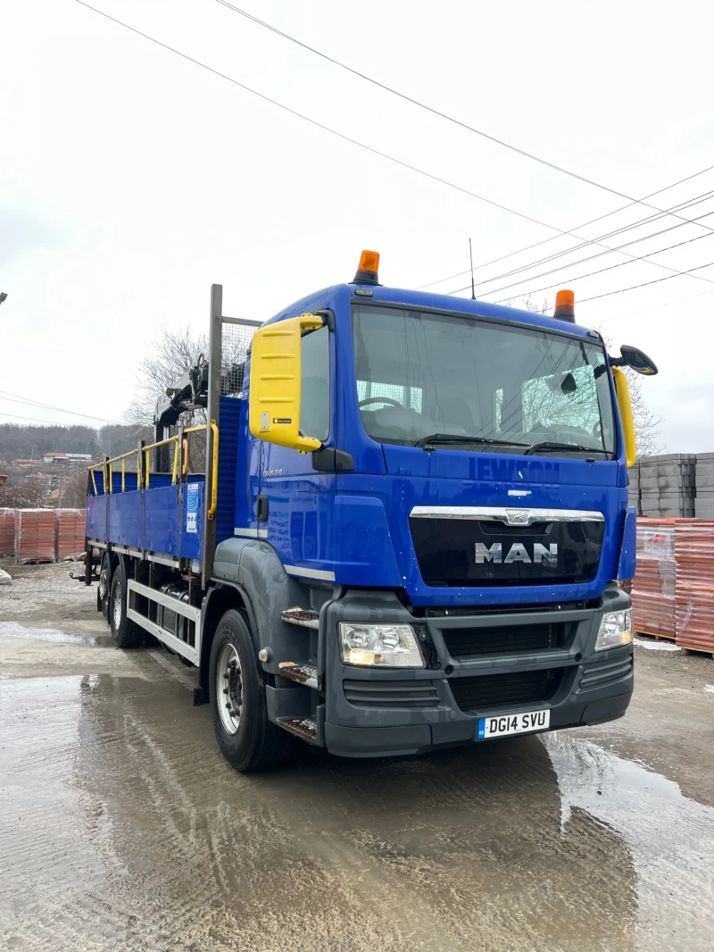 Man Tgs Кран, снимка 2 - Камиони - 49360893