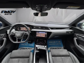 Audi E-Tron 55 S-LINE 95KWH 408КС. ГАРАНЦИЯ ПАНОРАМА КАМЕРИ, снимка 12