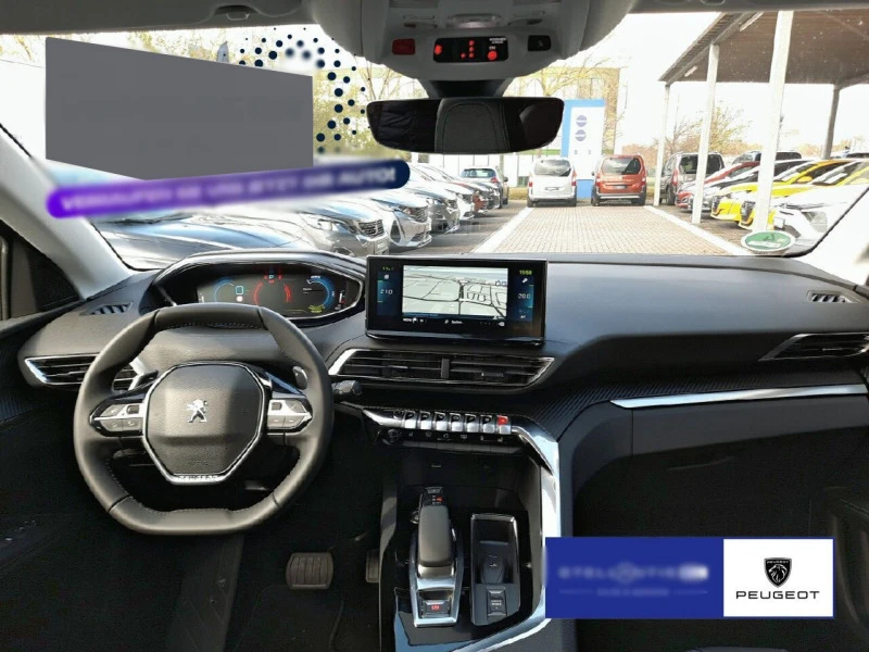 Peugeot 3008 1.6 PHEV/225HP/ALLURE e-EAT8/APPLE/CAM/NAVI/817a/, снимка 9 - Автомобили и джипове - 46619720